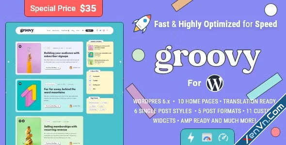 Groovy - Modern & Lightweight Blog for WordPress.webp