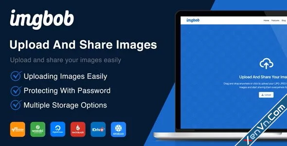 Imgbob - Upload And Share Images Platform - PHP Script.webp