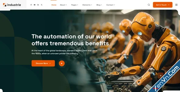 Industrie - Factory & Industry WordPress Theme-3.webp