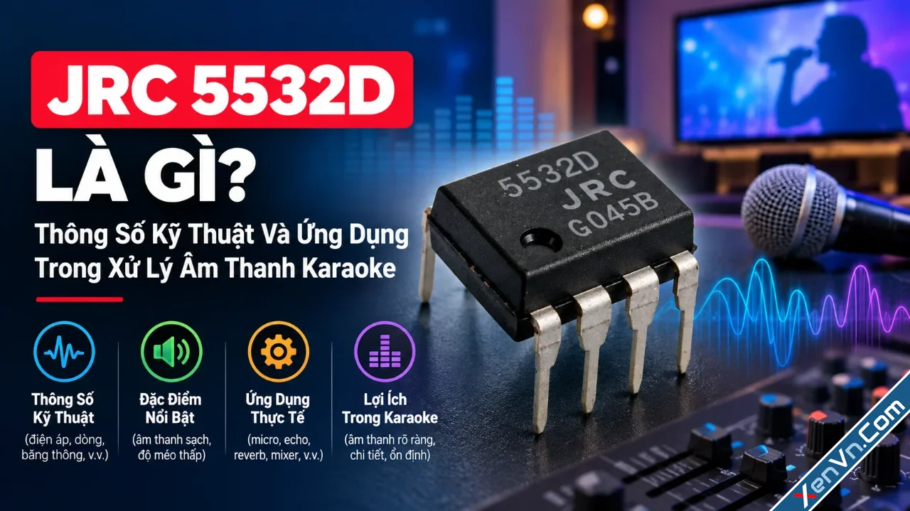 JRC 5532D Op-Amp Xu Ly Am Thanh Karaoke.webp