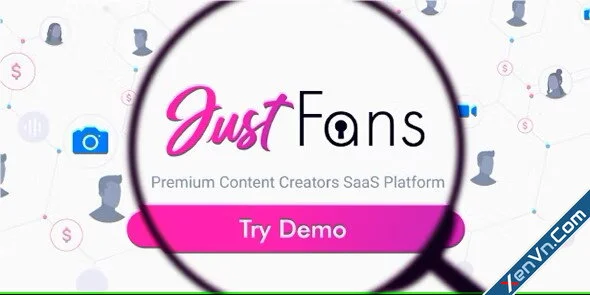 JustFans - Premium Content Creators SaaS platform.webp