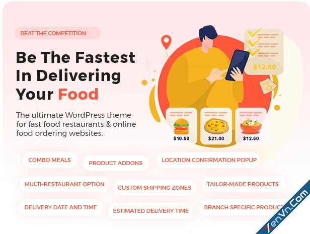 Lafka - Multi Store Burger - Pizza & Food Delivery WooCommerce Theme.webp