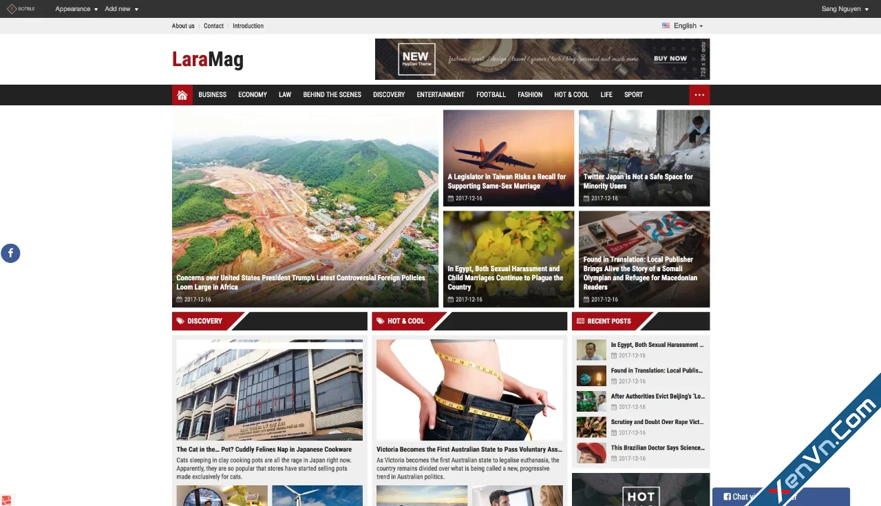 LaraMag - Laravel News & Magazine Multilingual System-1.webp
