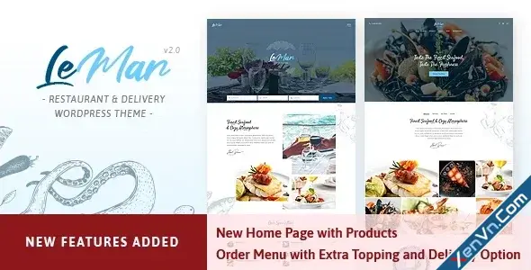 LeMar - Seafood Restaurant WordPress Theme.webp