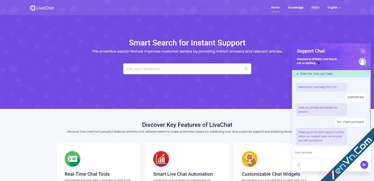 LivaChat - Real-Time Live Chat CRM to Boost Sales & Support-1.webp
