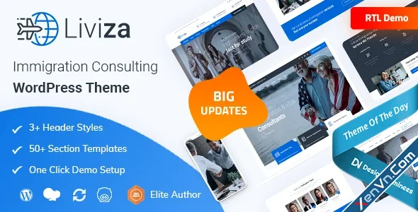 Liviza - Immigration Consulting WordPress Theme.webp