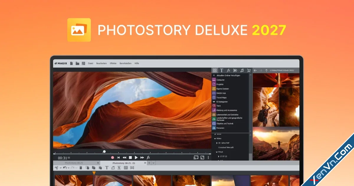 MAGIX Photostory 2027 Deluxe - Turn your photos into moving memories.webp