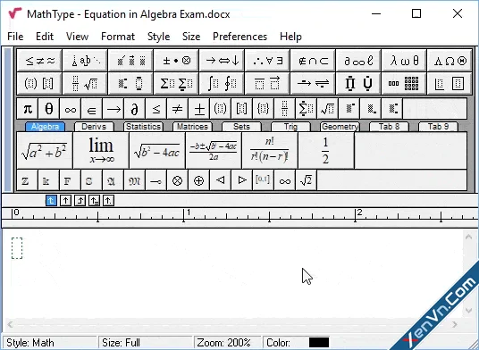MathType - Phần mềm Soạn Công Thức Toán Học.webp