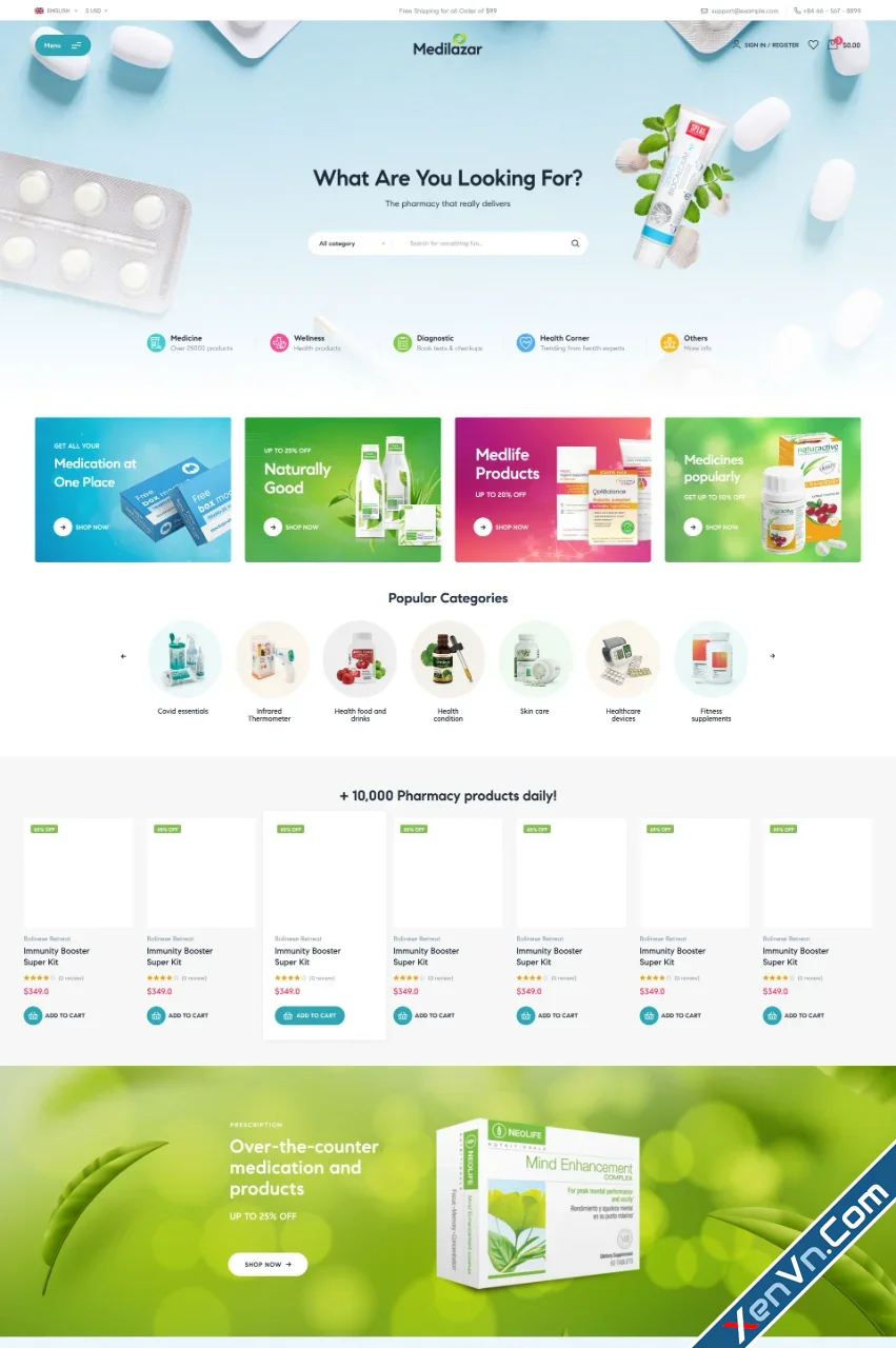 Medilazar - Pharmacy Medical WooCommerce WordPress Theme-1.webp