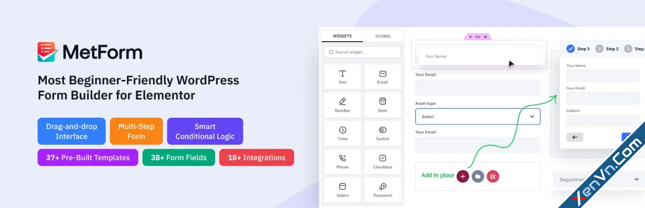 MetForm Pro - Custom Form Builder for Elementor.webp
