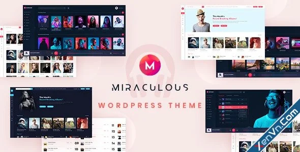 Miraculous - Music Store WordPress Theme.webp