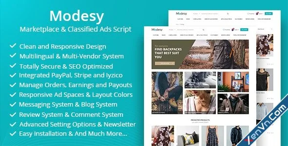 Modesy - Marketplace & Classified Ads Script.webp