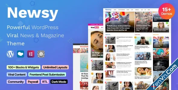 Newsy - Viral News & Magazine WordPress Theme.webp