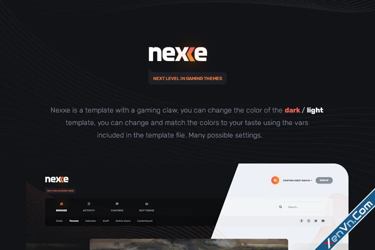 Nexxe Theme Dark - Light - Invision Community.webp