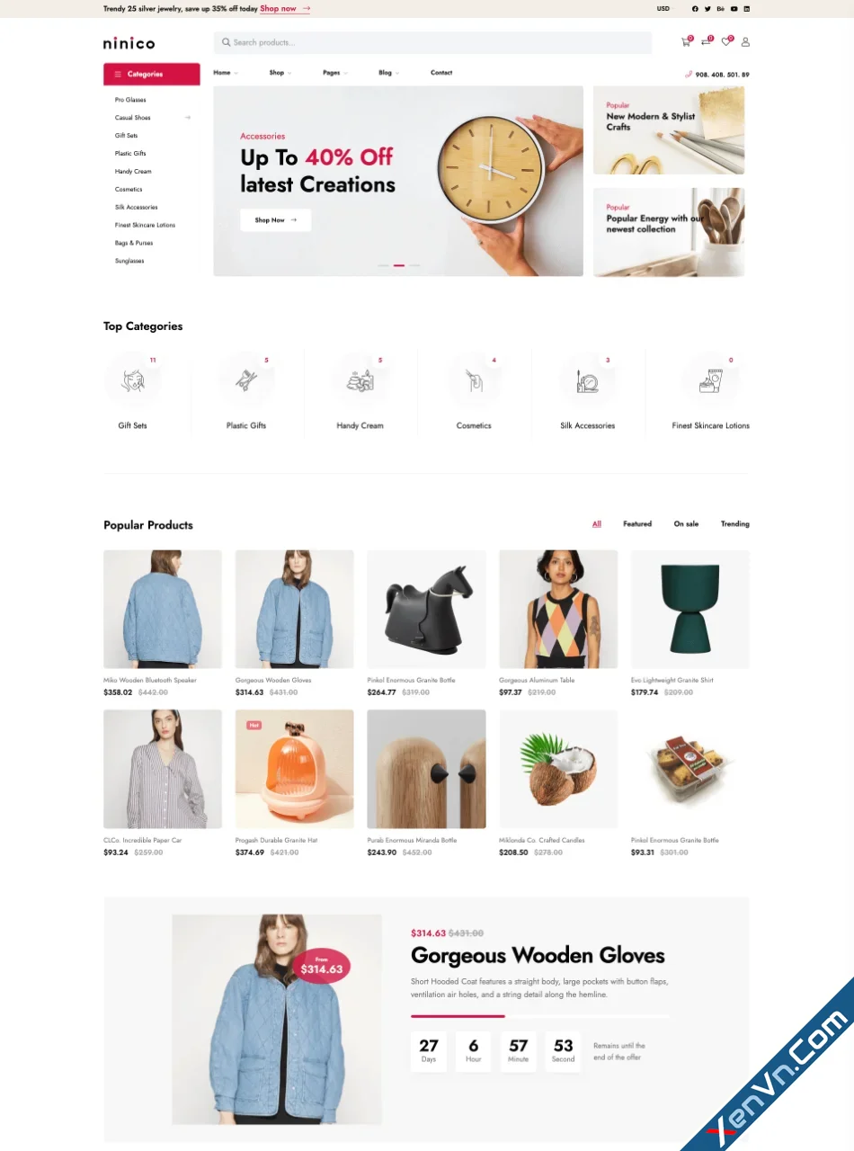 Ninico - Minimal Laravel eCommerce Shop-1.webp
