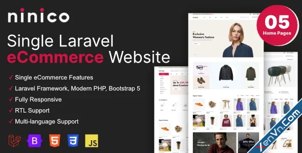 Ninico - Minimal Laravel eCommerce Shop.webp