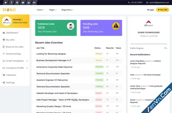 Nokri - Job Board WordPress Theme-3.webp