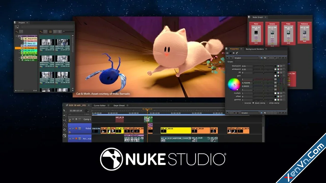 Nuke Studio - Multi-shot & timeline management.webp