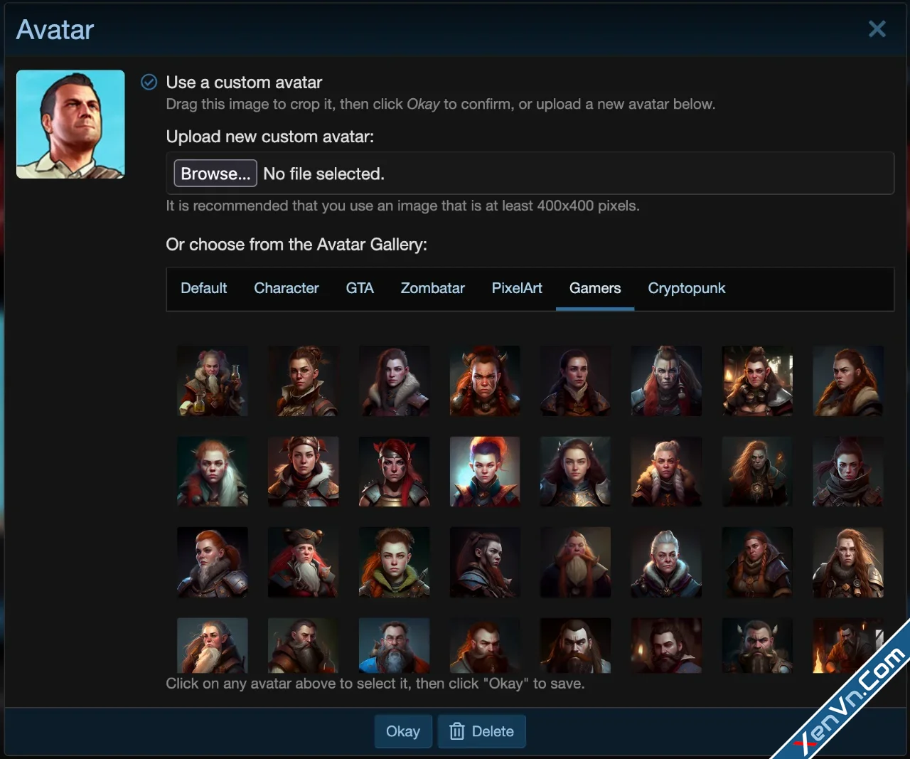 [Olakunlevpn] Gamer Avatar Packs - Xenforo 2.webp