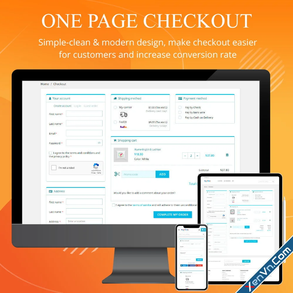 One Page Checkout Module - Fast, Intuitive & Professional - PrestaShop-1.webp