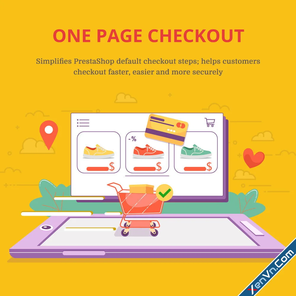 One Page Checkout Module - Fast, Intuitive & Professional - PrestaShop.webp