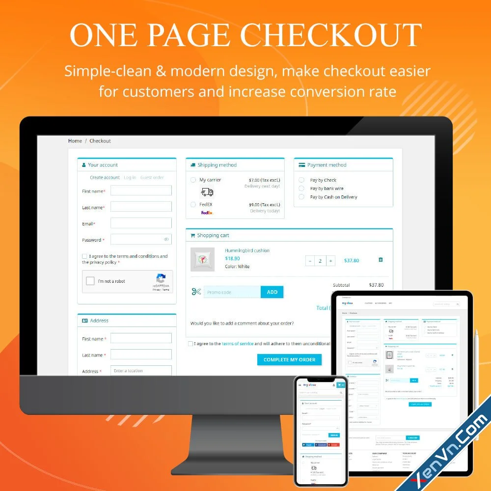 One Page Checkout Module - PretaShop.webp