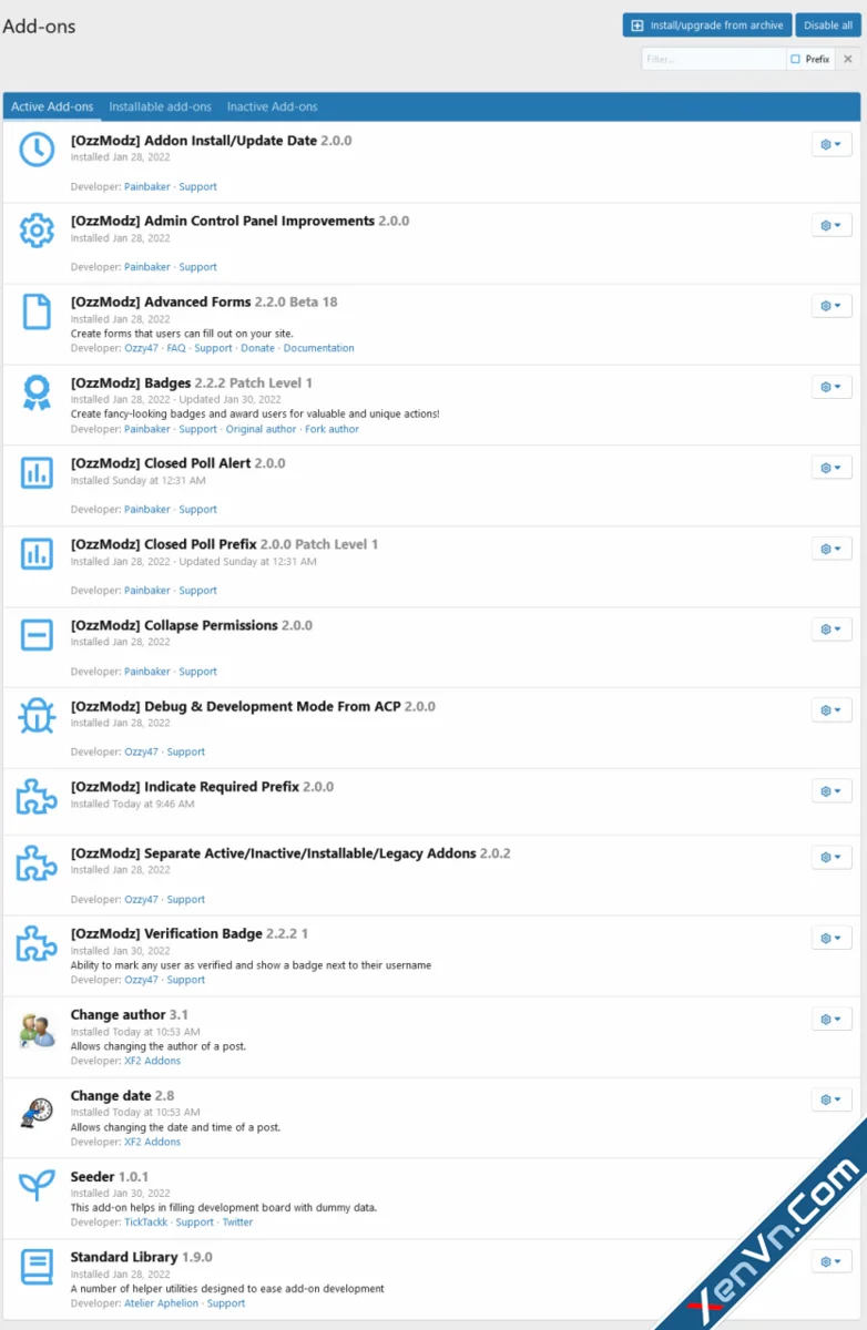 [OzzModz] Addon Install - Update Date - Xenforo 2.webp