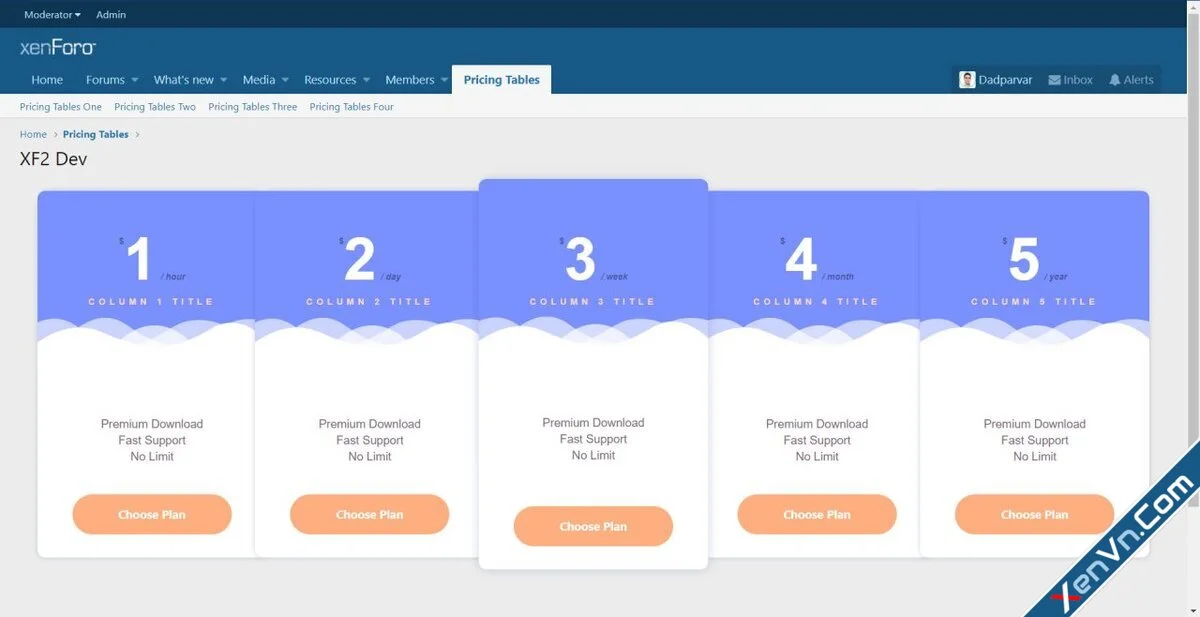 [OzzModz] Pricing Tables - Xenforo 2.webp
