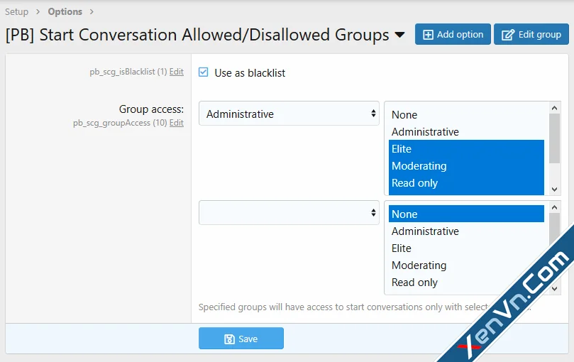 [OzzModz] Start Conversation Allowed - Disallowed Groups - Xenforo 2-1.webp