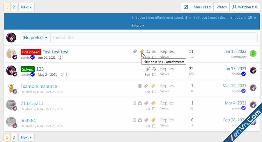 [OzzModz] Thread First Post Attachment Count - Xenforo 2.webp