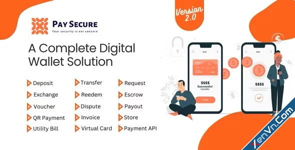 Pay Secure - A Complete Digital Wallet Solution - PHP Script.webp