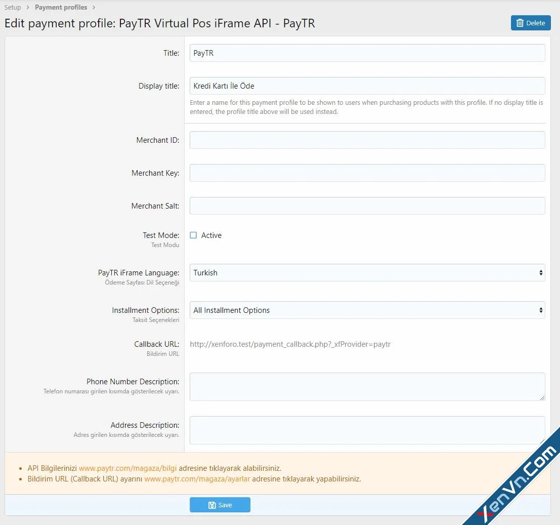 PayTR Virtual Pos iFrame API - Xenforo 2-2.webp