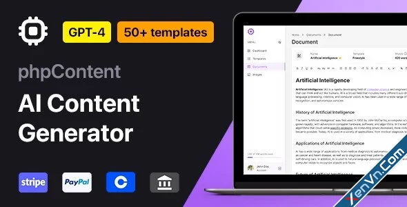 phpContent - AI Content Generator Platform.webp