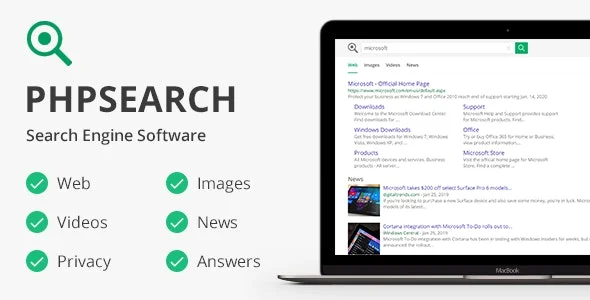phpSearch - Search Engine Platform.webp