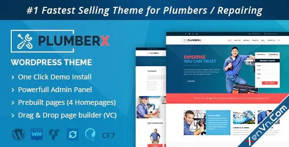 Plumber - Construction and Repairing WordPress Theme.webp