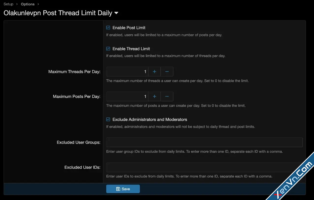 Post Thread Limit Daily by Olakunlevpn - Xenforo 2-1.webp
