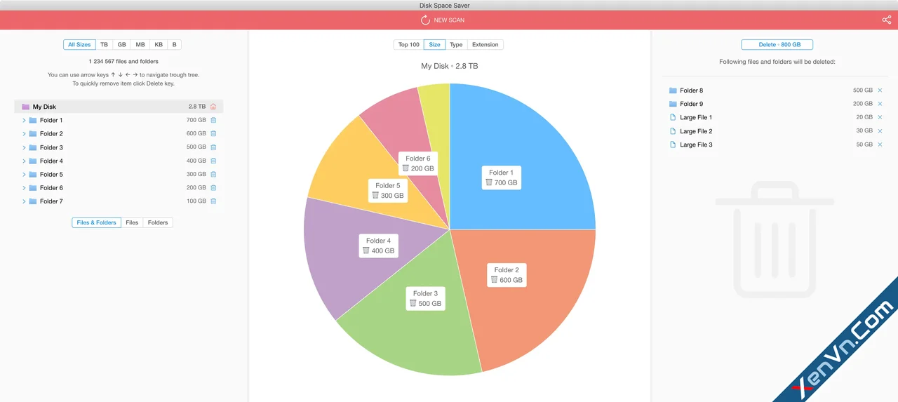 Qiplex Disk Space Saver - Disk Space Analyzer for Windows.webp