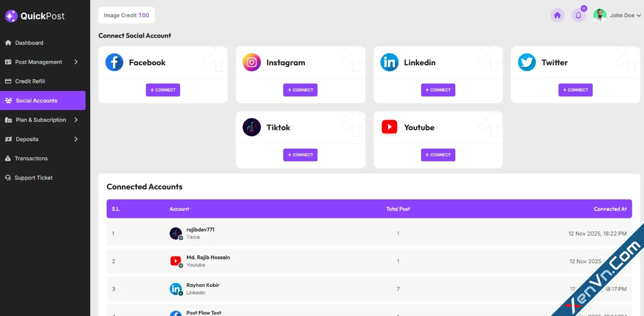 QuickPost - Multi-platform Social Media Scheduler with AI Post & Image Generation-1.webp