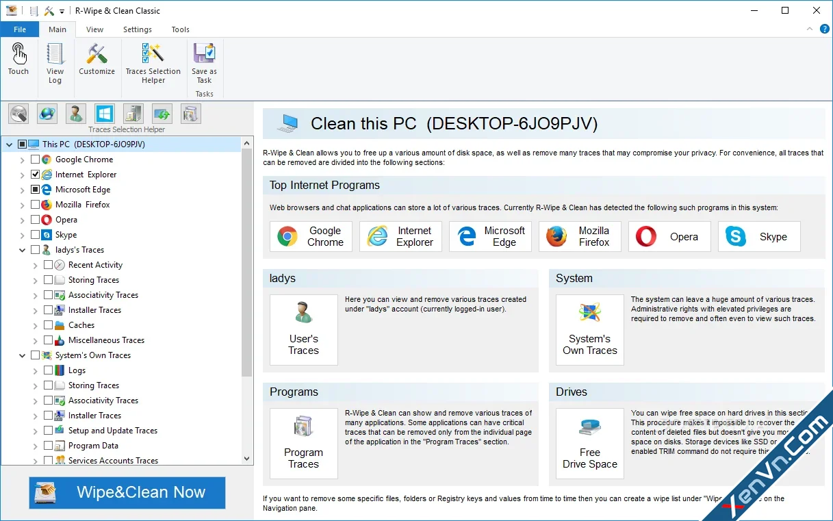 R-Wipe & Clean - Disk Cleaning and Internet Privacy for Windows.webp