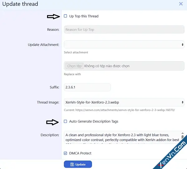 Remember the value of Up Top, Auto Generate Description Tags.webp