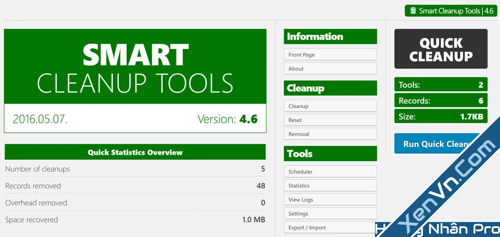 Smart Cleanup Tools - Plugin for WordPress.webp