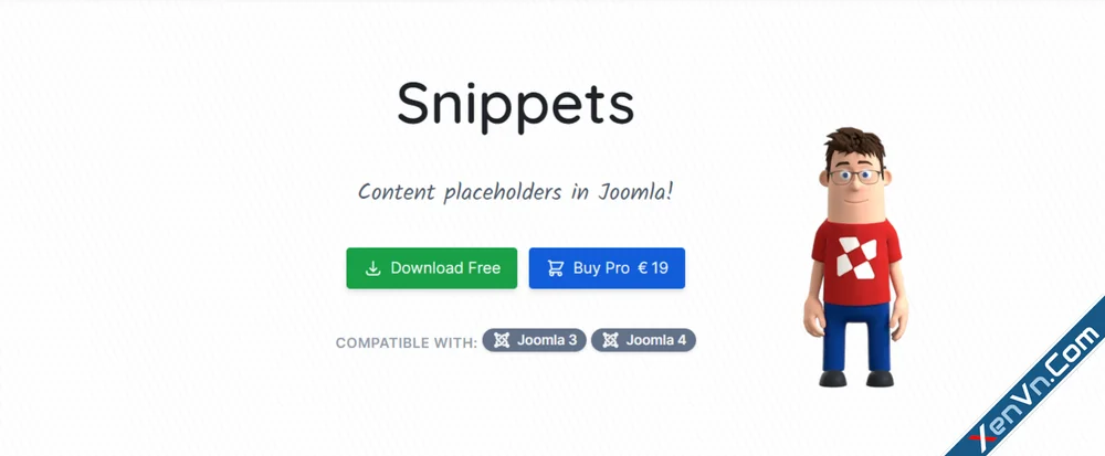 Snippets - Content placeholders in Joomla - Regular Labs.webp