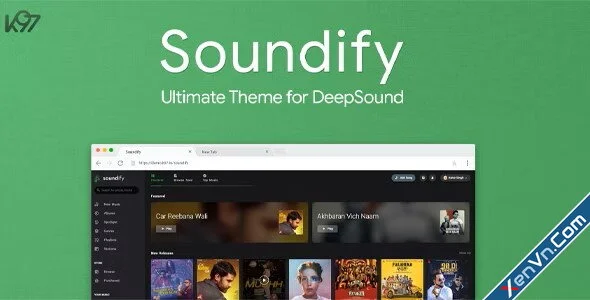 Soundify - The Ultimate DeepSound Theme - PHP Script.webp