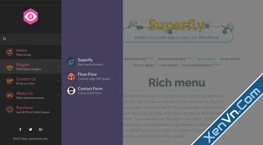 Superfly - Flexible Menu Plugin for WordPress.webp