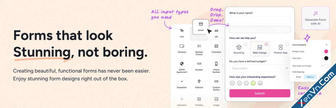 SureForms Pro - Contact Form, Custom Form Builder, Calculator & More.webp