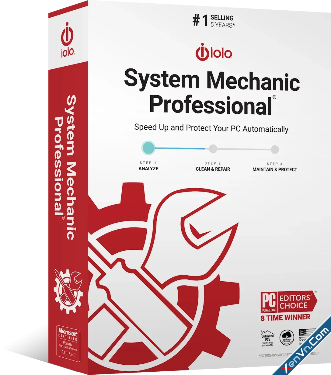 System Mechanic Pro - AntiVirus and PC cleanup solution.webp