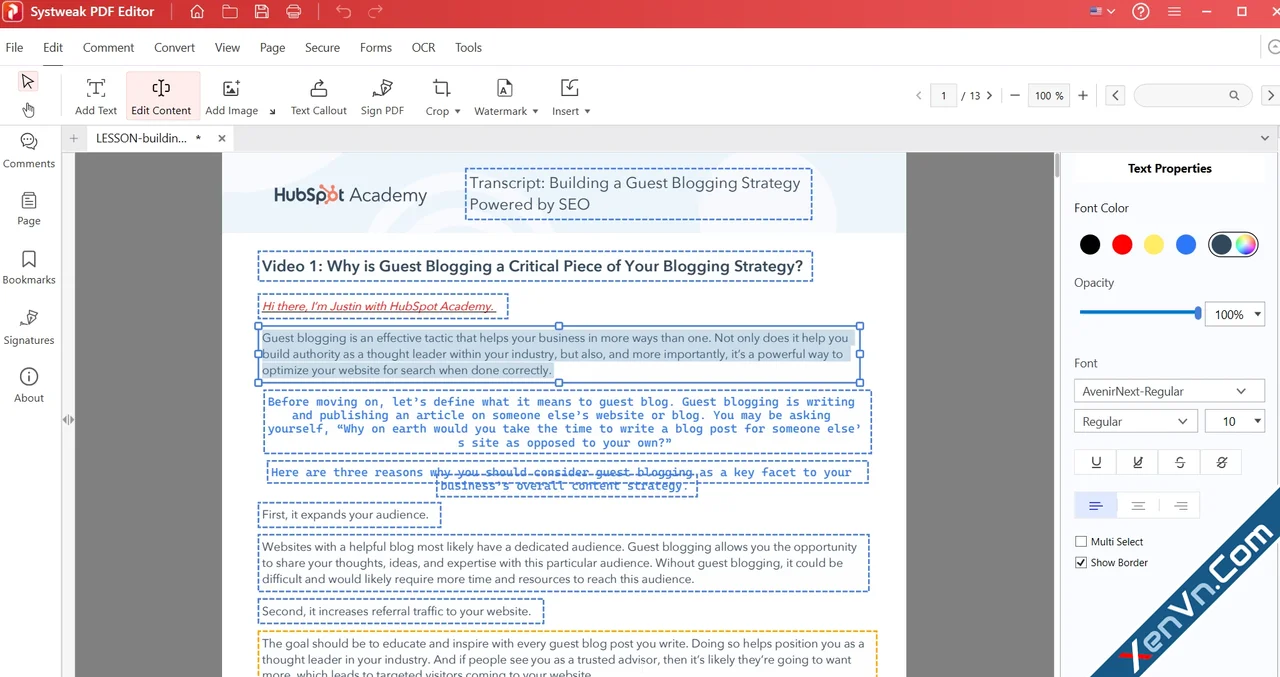 Systweak PDF Editor Pro - Offline PDF Editor for Windows-1.webp