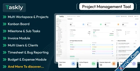 TASKLY - Project Management Tool.webp