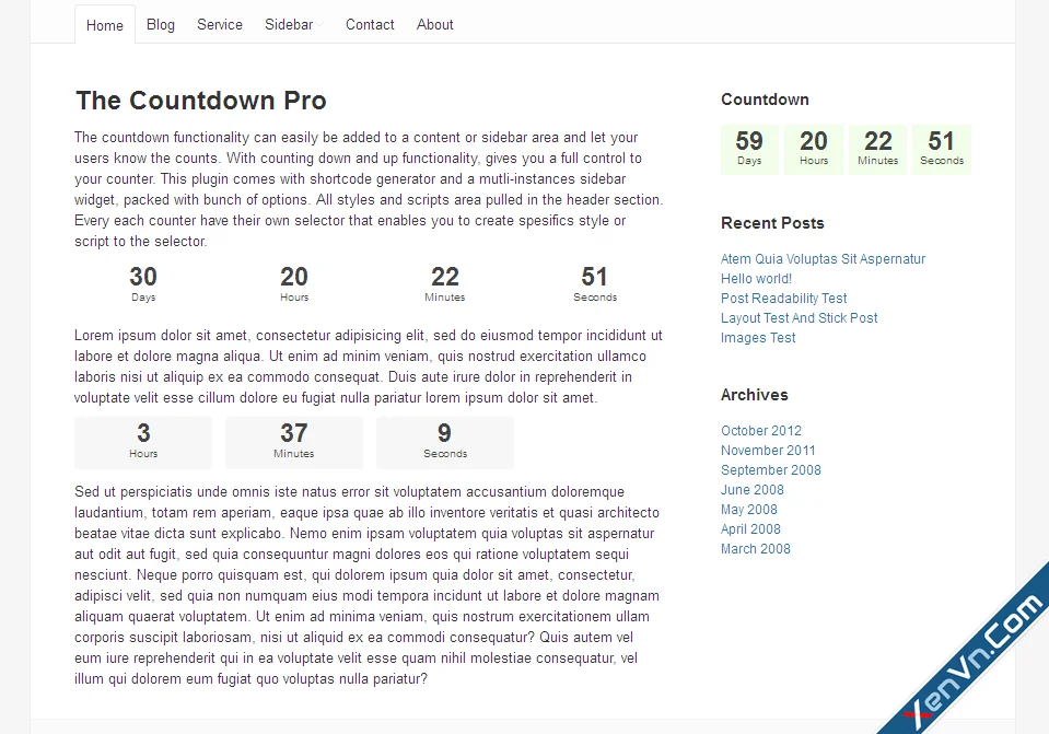 The Countdown Pro for Wordpress-1.webp