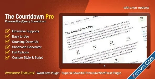 The Countdown Pro for Wordpress.webp